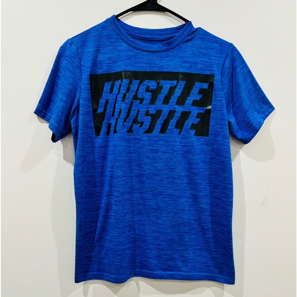 Boys Graphic T-Shirt With 'Hustle' Print